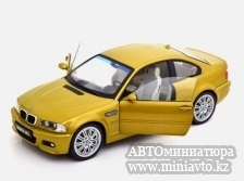 Автоминиатюра модели - BMW M3 (E46) 2000 золотистый 1:18 Solido