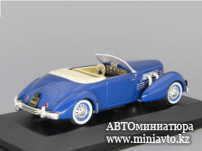 Автоминиатюра модели - CORD 812 Convertible Phaeton (1937), blue IXO