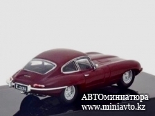 Автоминиатюра модели - JAGUAR E-Type Coupe 1963 Dark Red IXO