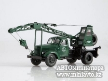 Автоминиатюра модели - Автокран ЛАЗ-690 (на шасси ЗиС 150) Автоистория