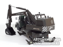 Автоминиатюра модели - Рама и кабина КрАЗ 260 с ЭО 4421 от КрАЗ 255Б 1:43 НАП