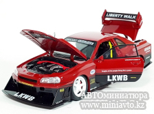 Автоминиатюра модели - Nissan Skyline GT-R S-15 (R34) 1:24 CPM junior series