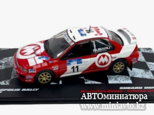 Автоминиатюра модели - Subaru Impreza WRX #11 Rally Acropolis 1997 1:43 Altaya