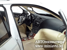 Автоминиатюра модели - Toyota Highlander 2012 White 1:18 China Promo Models