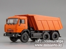 Автоминиатюра модели - КАМАЗ-65115 самосвал,оранжевый ПАО КАМАЗ
