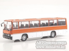 Автоминиатюра модели - Икарус-256 красный/белый 1:43 Наши Автобусы