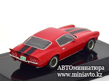 Автоминиатюра модели - CHEVROLET Camaro Z 28 1970, red / black 1:43 IXO