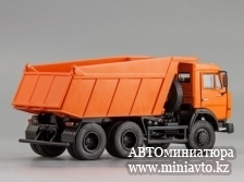 Автоминиатюра модели - КАМАЗ-65115 самосвал,оранжевый ПАО КАМАЗ