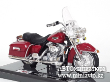Автоминиатюра модели - Harley-Davidson FLHR Road King 1999 red 1:18 Maisto