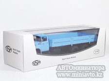 Автоминиатюра модели - ЗиЛ-133ГЯ бортовой голубой 1:43 SSM