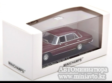Автоминиатюра модели - Mercedes 300 SEL 6.3 W109 1968 darkred 1:43 Minichamps 