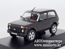 Автоминиатюра модели - Lada 4x4 Urban, бронзовый Автолегенды. Новая эпоха De Agostini