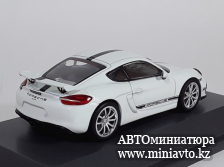 Автоминиатюра модели - Porsche Cayman GT4 2015 white 1:43 Schuco