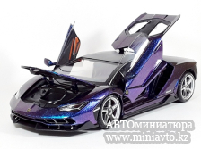 Автоминиатюра модели - Lamborghini Centenario LP 770-4 2016 Purple 1:18 CPM junior series