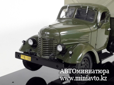 Автоминиатюра модели - ЗИC-150 бортовой с тентом хаки 1:43 DiP Models