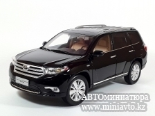 Автоминиатюра модели - Toyota Highlander  2012 BLACK 1:18 China Promo Models