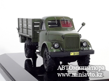 Автоминиатюра модели - ГАЗ 63 высокий борт хаки  1:43 DiP Models