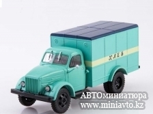 Автоминиатюра модели - КХА-2-57 (ГАЗ-51А) Хлеб Легендарные грузовики Modimio