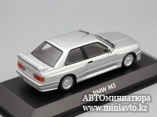 Автоминиатюра модели - BMW M3 (E30) 1987 SILVER METALLIC Maxichamps