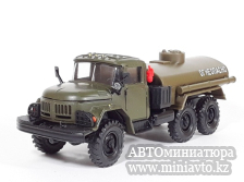 Автоминиатюра модели - ЗиЛ 131 АЦ ОГНЕОПАСНО , хаки 1:43 Элекон