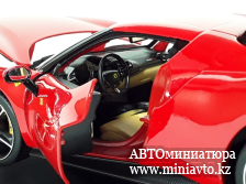 Автоминиатюра модели - Ferrari 296 GTB red 1:18 Bburago