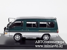 Автоминиатюра модели - Mitsubishi Delica Star Wagon III рестайл 2 1997-1999 green/silver 1:43 Sunyork Model