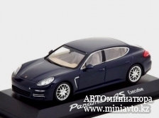 Автоминиатюра модели - Porsche Panamera 4S Executive 2014 darkblue-metallic Minichamps