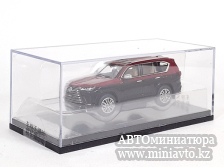 Автоминиатюра модели - Lexus LX 600 Red/Black  1:64 GCD 