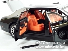 Автоминиатюра модели - Rolls-Royce Phantom VIII Mansory Черно-серый 1:18 CPM junior series