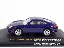 Автоминиатюра модели - PORSCHE 996 Carrera 2, blue Yat Ming