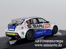 Автоминиатюра модели - Subaru Impreza WRX STi, Rallye Monte-Carlo, Vojtech Stajf - Marcela Doleckova, №26, white-blue, 2010 Altaya - Rally