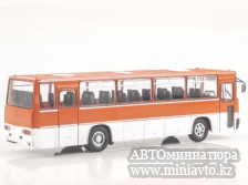 Автоминиатюра модели - Икарус-256 красный/белый 1:43 Наши Автобусы