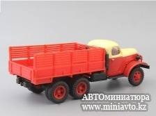 Автоминиатюра модели - ЗИС-151 красный/жёлтый Автолегенды СССР DeAgostini