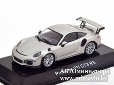 Автоминиатюра модели - Porsche 911 (991) GT3 RS 2015 silver  1:43 Altaya
