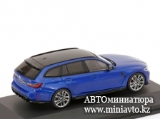Автоминиатюра модели - BMW M3 G81 Touring 2023 bluemetallic 1:43 Solido