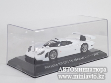 Автоминиатюра модели - Porsche 911 (996) GT1 Street, white, 1998 1:43 Altaya