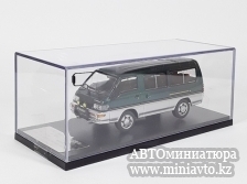 Автоминиатюра модели - Mitsubishi Delica Star Wagon III рестайл 2 1997-1999 green/silver 1:43 Sunyork Model