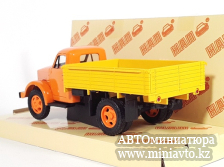 Автоминиатюра модели - ГАЗ-51А оранжевый/желтый 1:43 Наш Автопром