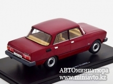 Автоминиатюра модели - Moskvitch AZLK 2140SL Saloon 1980 darkred 1:24 Hachette 
