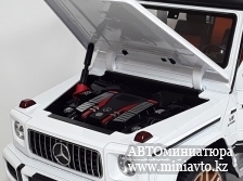 Автоминиатюра модели - Mercedes G63 AMG White 1:18 CPM junior series
