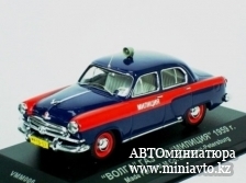 Автоминиатюра модели - ГАЗ 21 Милиция 1959.VVM